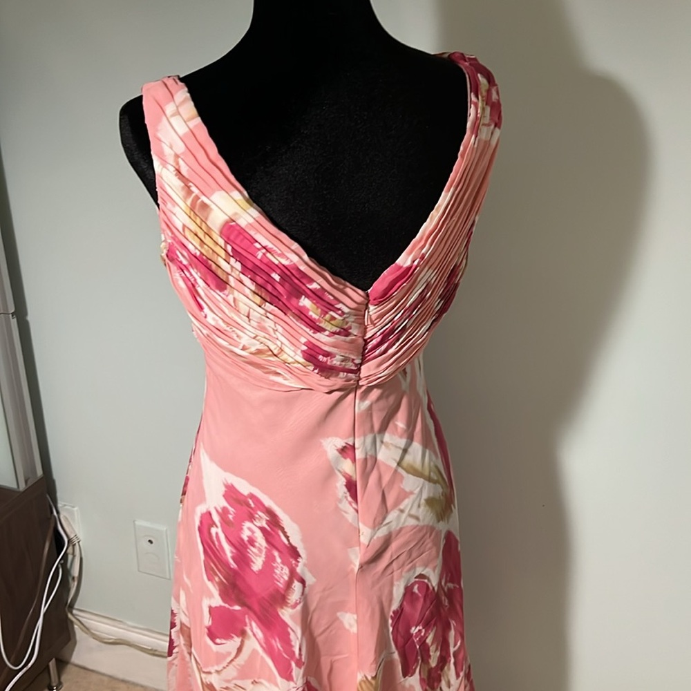 Adrianna Papell Sleeveless Dress with Empire  Silhouette - Picture 3 of 12